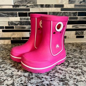 Croc rain boots